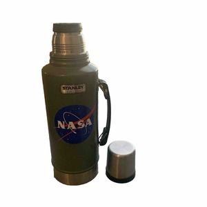 Stanley CLASSIC hammertone green stainless steel insulated Thermos LARGE 2qt